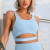 Liggity Active Cutout Sports Bra Front